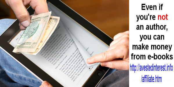 Make money from ebooks even if you are NOT an author